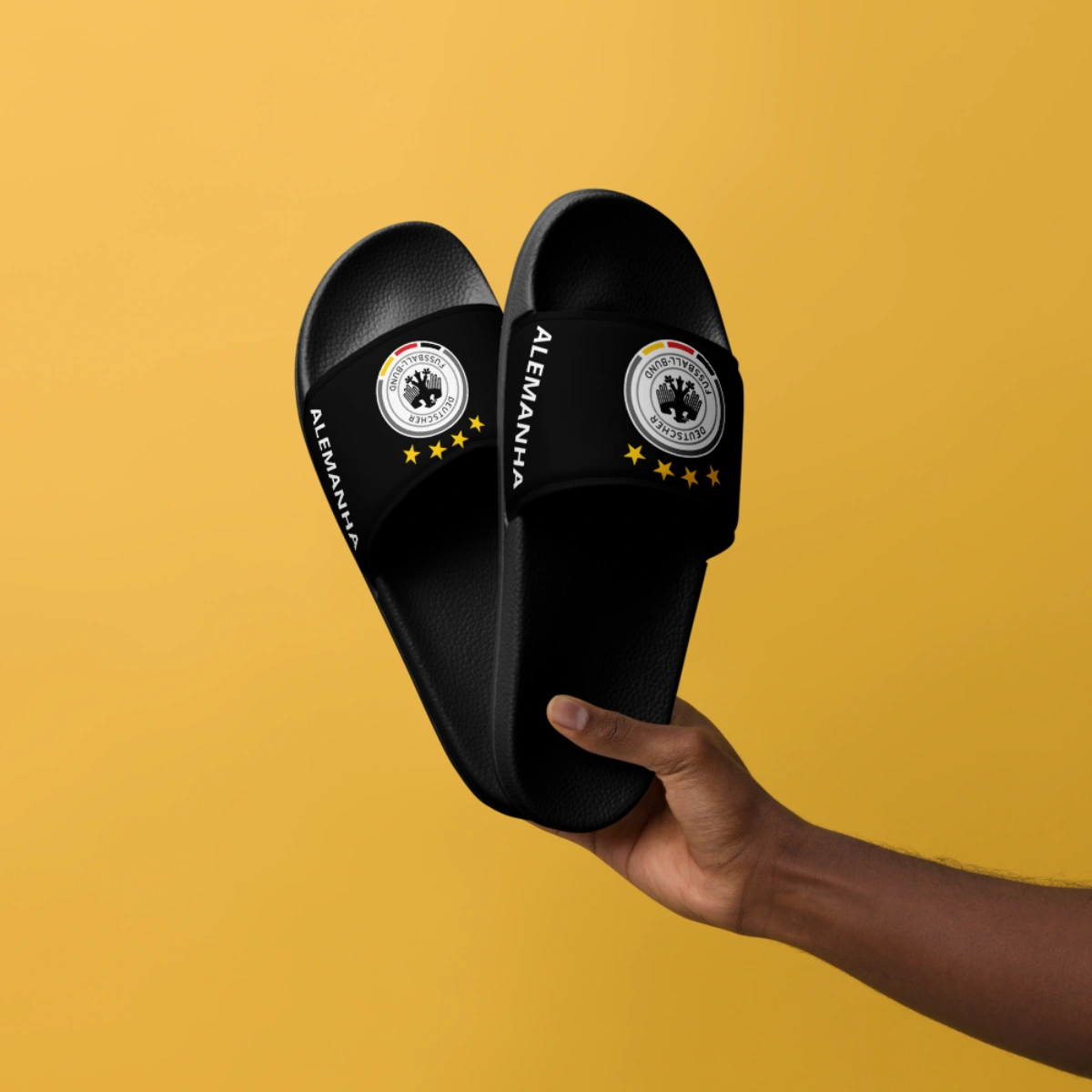 Chinelo Slide Masculino Seleção Alemanha Varias Estampas - Imagem 49