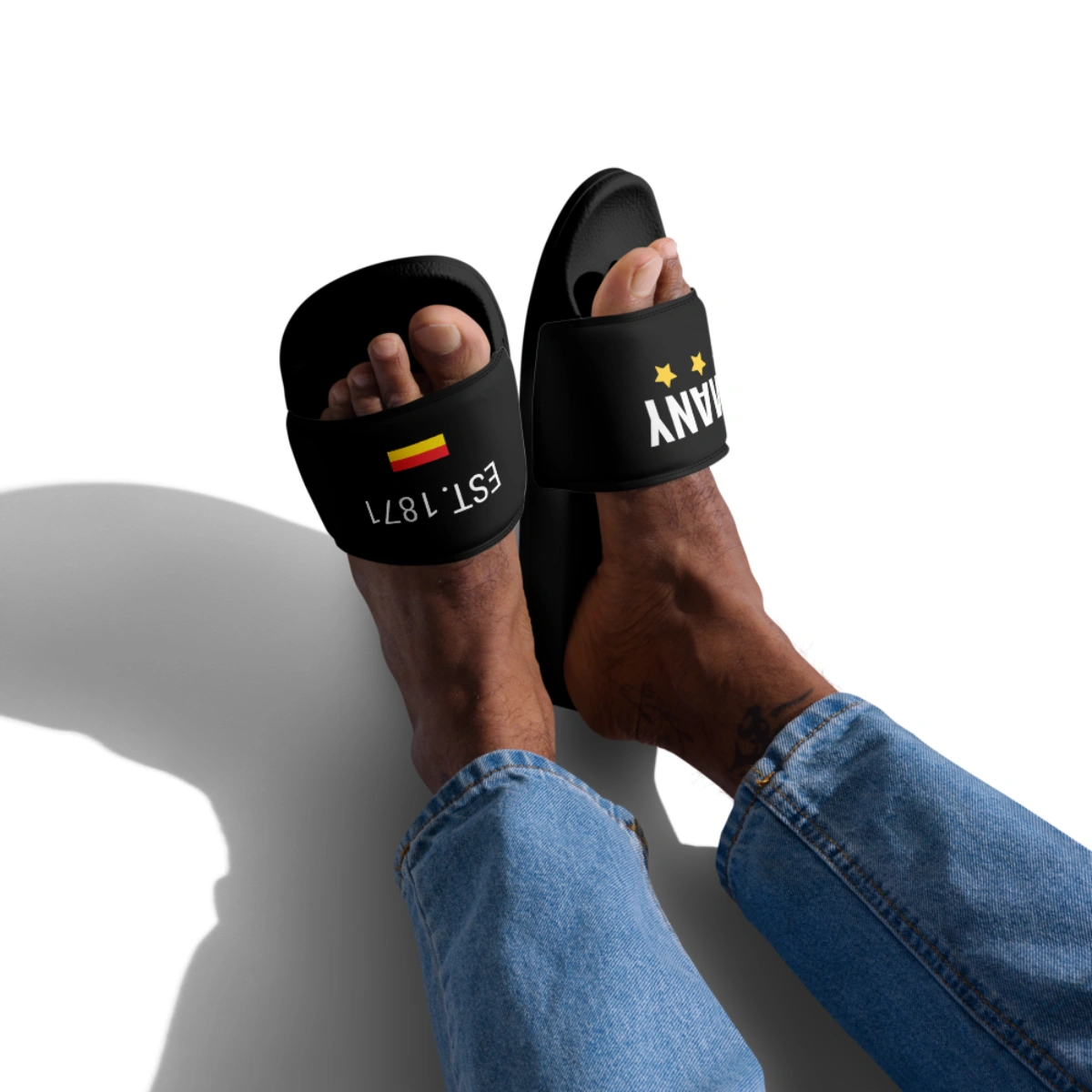 Chinelo Slide Masculino Seleção Alemanha Varias Estampas - Imagem 9