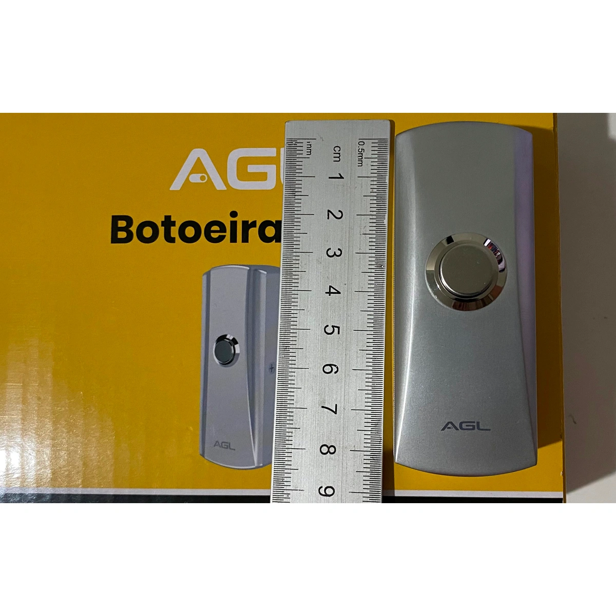 Botoeira Sobrepor Inox Contato Seco N.A. Tipo campainha - Imagem 5