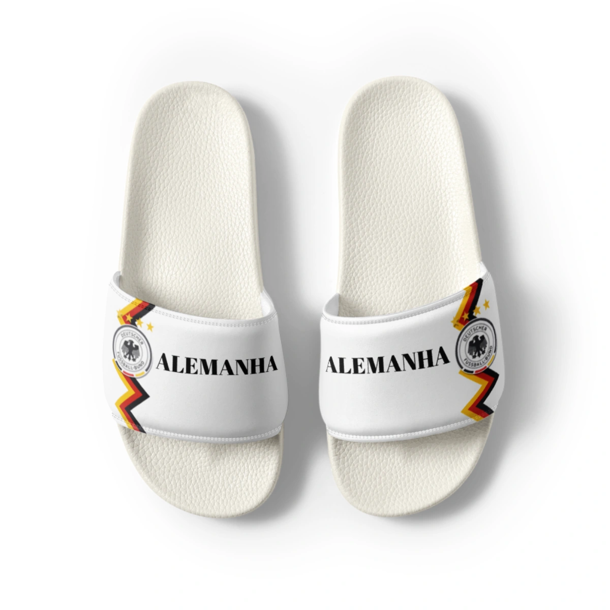 Chinelo Slide Masculino Seleção Alemanha Varias Estampas - Imagem 68