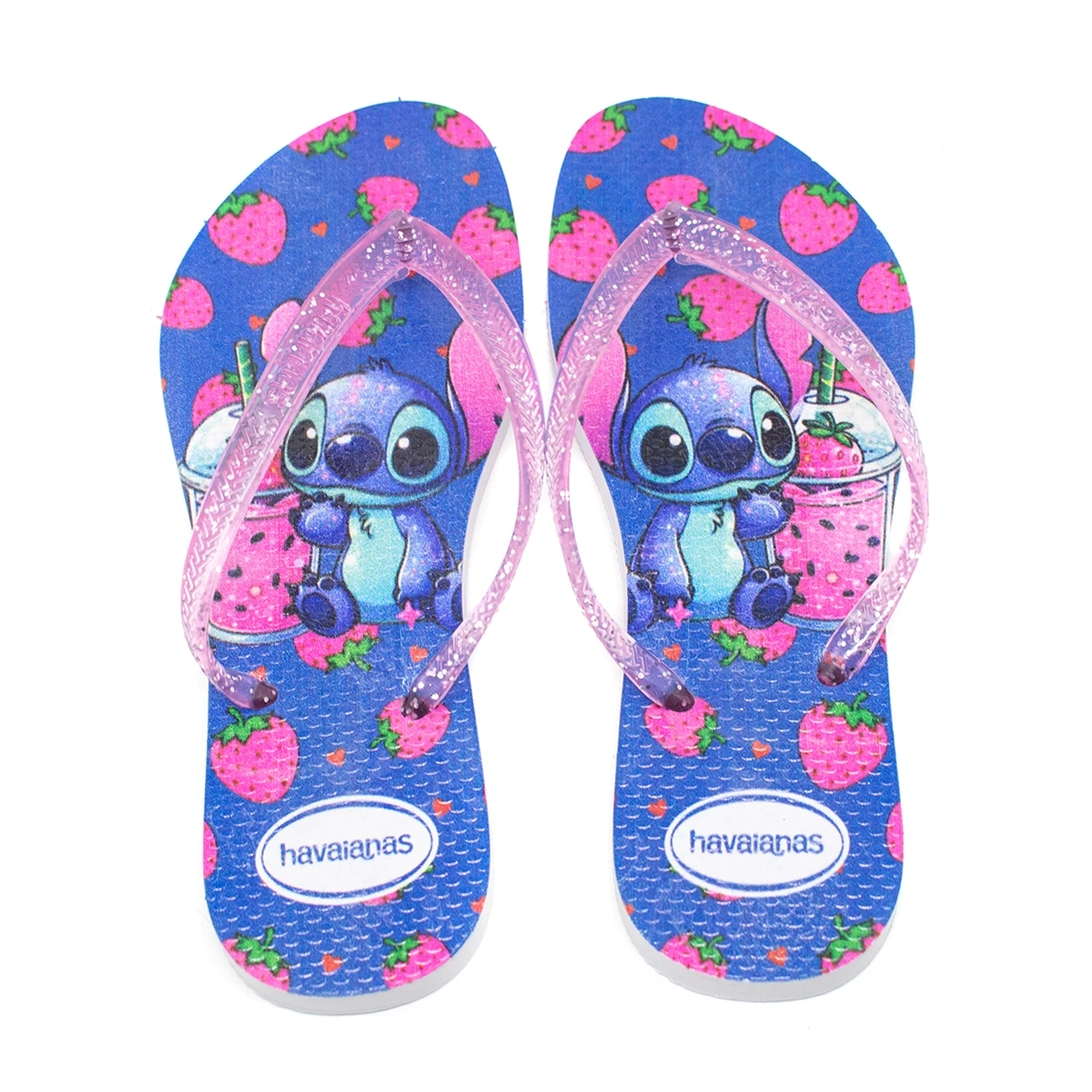 Kit 3 Chinelos Feminino Havaianas Stitch Sortidos - Imagem 5