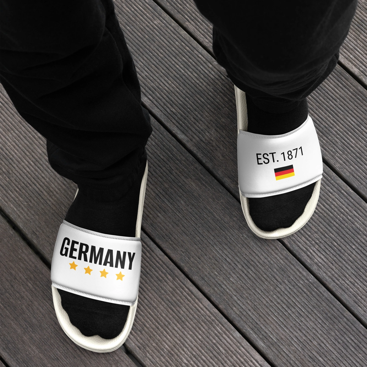 Chinelo Slide Masculino Seleção Alemanha Varias Estampas - Imagem 6