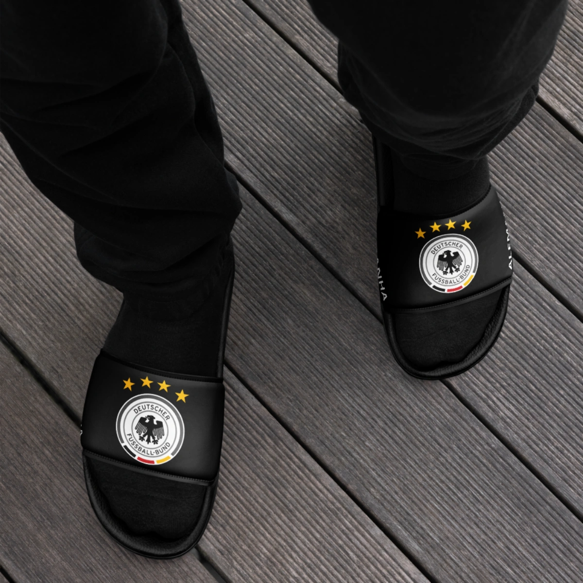 Chinelo Slide Masculino Seleção Alemanha Varias Estampas - Imagem 48