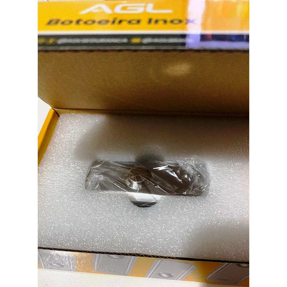 Botoeira Sobrepor Inox Contato Seco N.A. Tipo campainha - Imagem 12