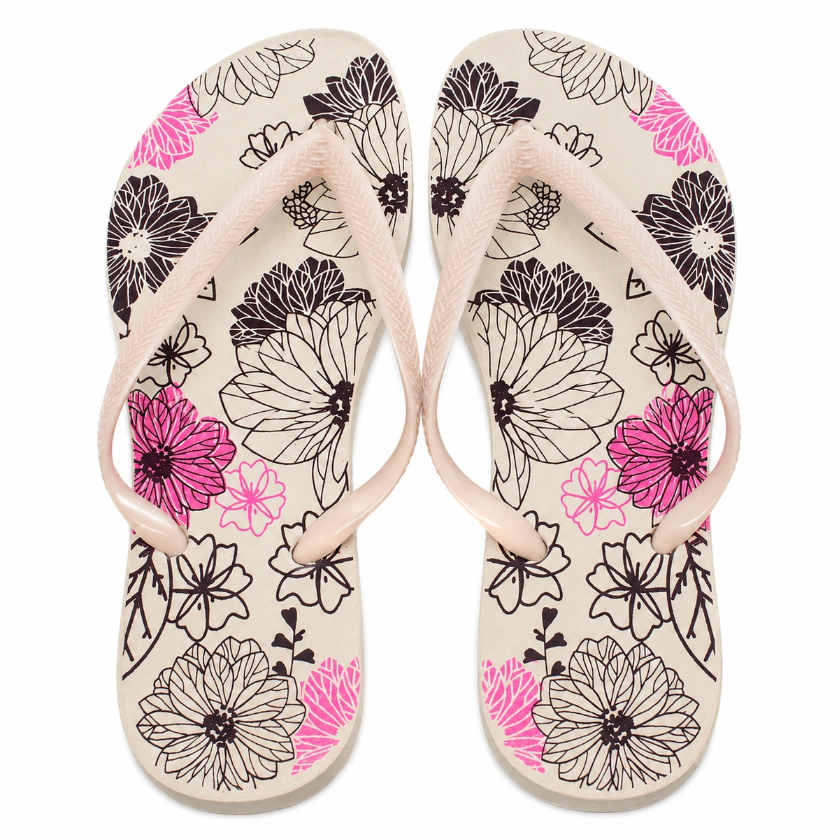 Kit 3 Chinelos Feminino Varias Estampas - Imagem 11