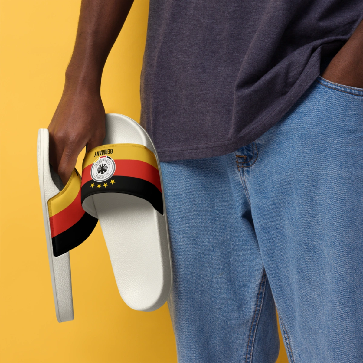 Chinelo Slide Masculino Seleção Alemanha Varias Estampas - Imagem 28