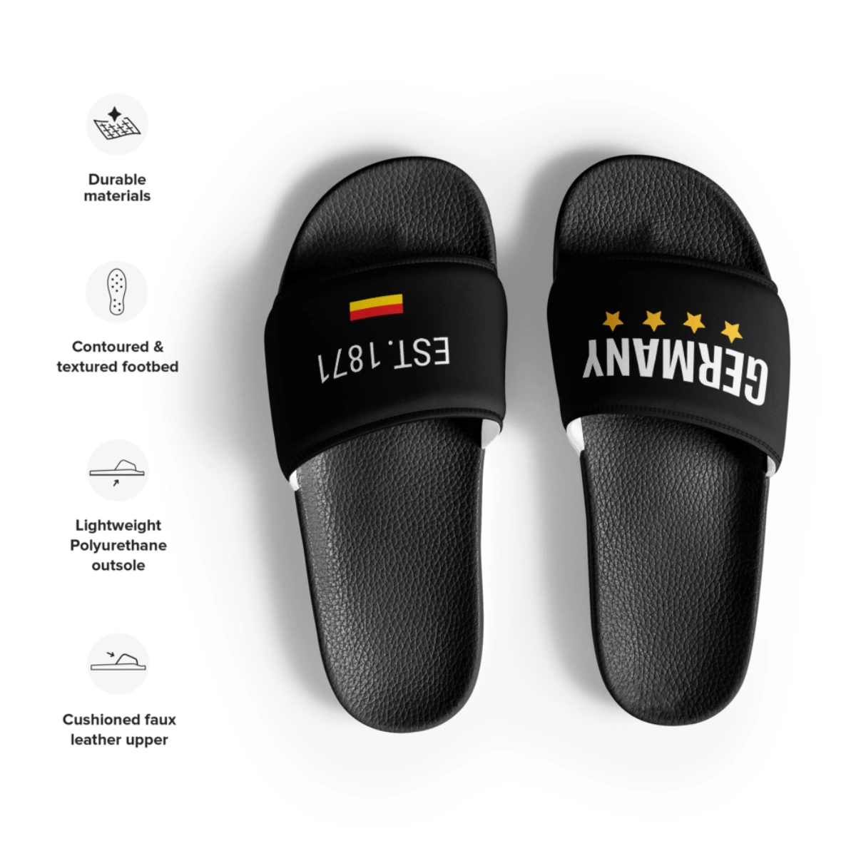 Chinelo Slide Masculino Seleção Alemanha Varias Estampas - Imagem 19