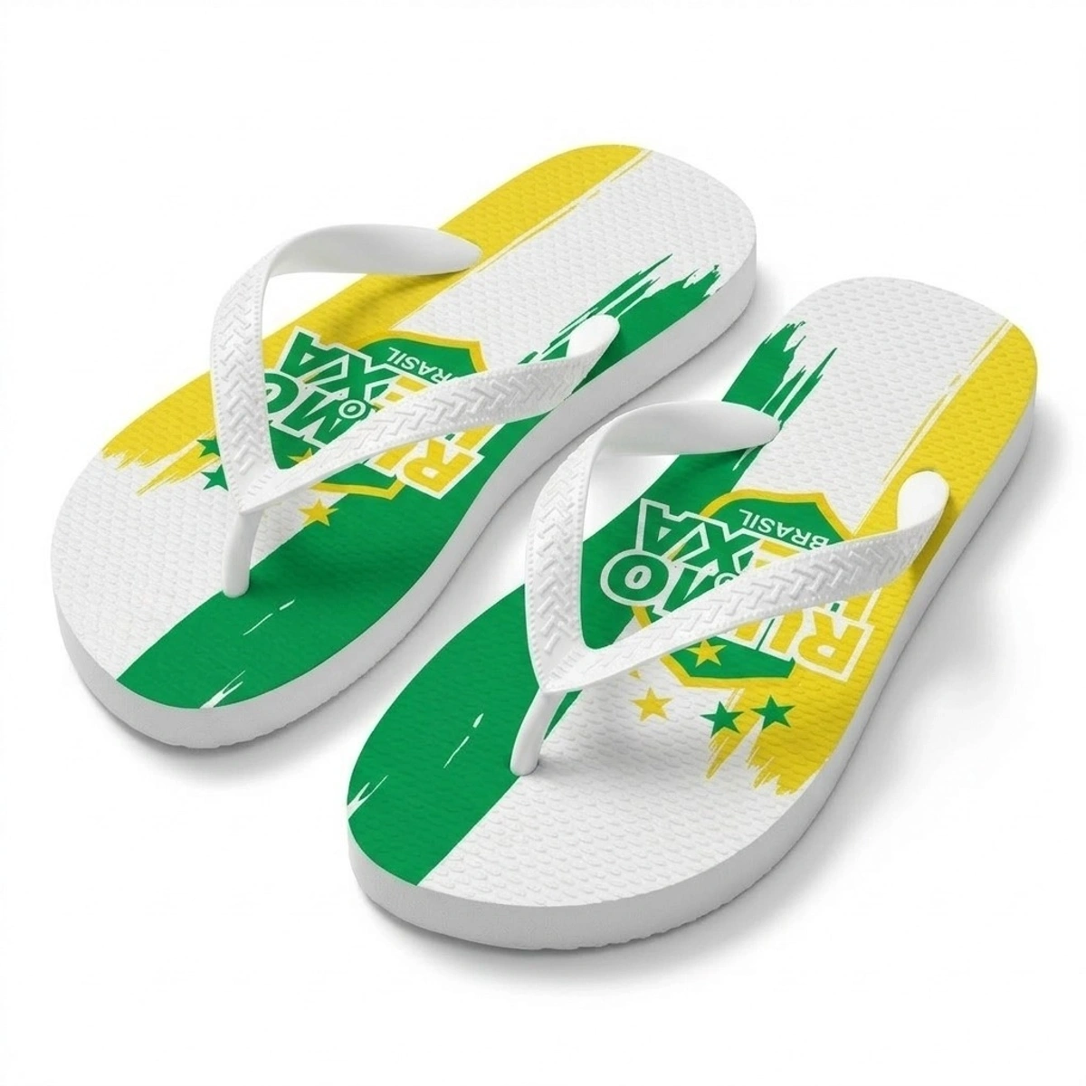 Chinelo Masculino Seleção Brasil Varias Estampas - Imagem 2