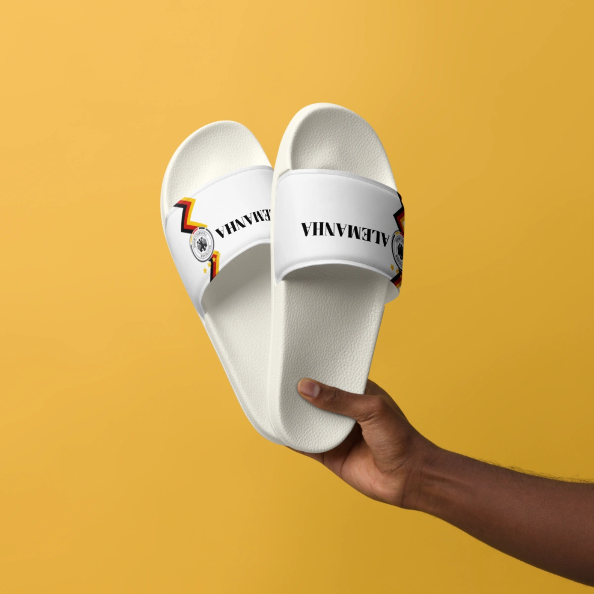 Chinelo Slide Masculino Seleção Alemanha Varias Estampas - Imagem 73