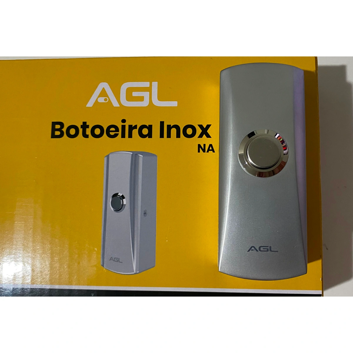 Botoeira Sobrepor Inox Contato Seco N.A. Tipo campainha - Imagem 3