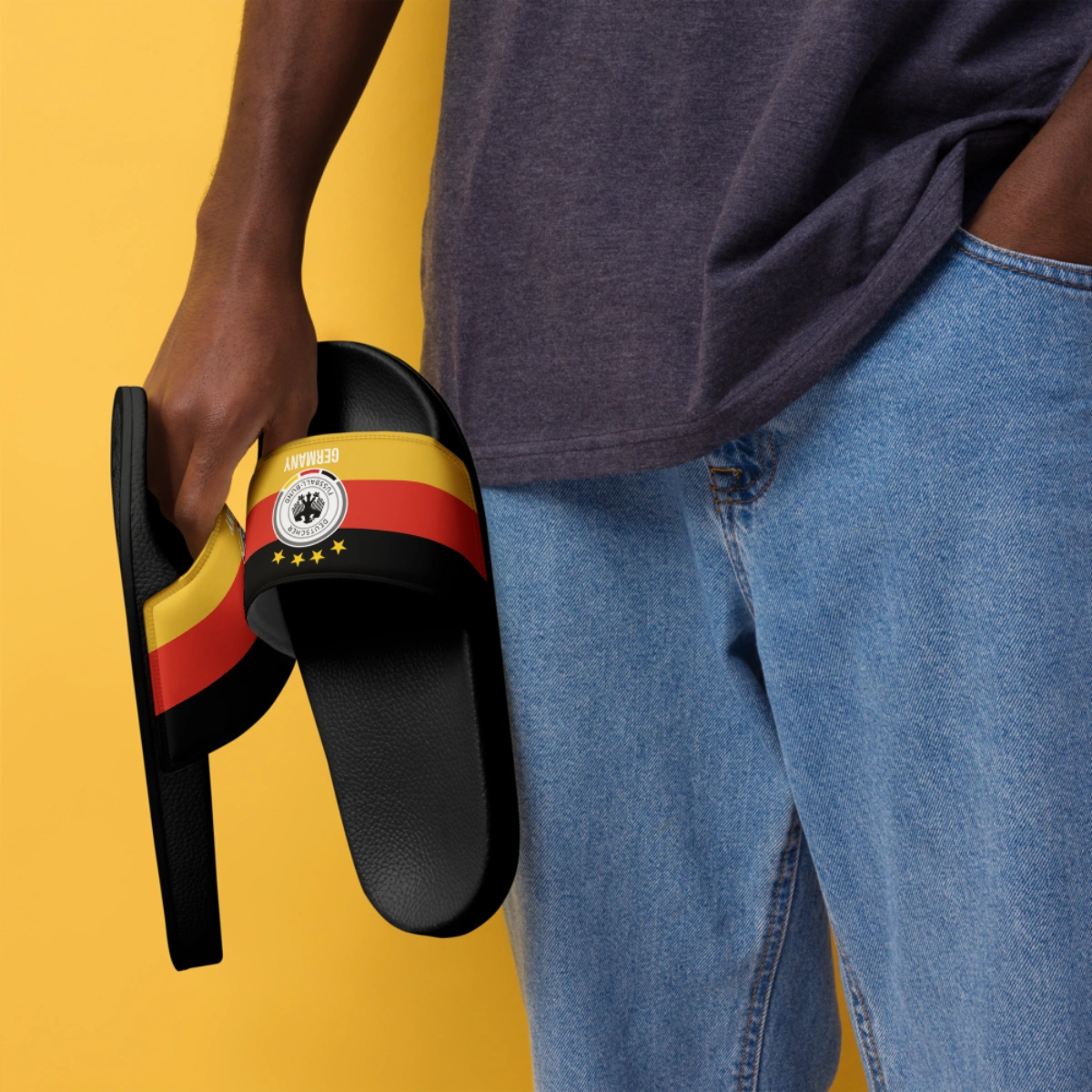 Chinelo Slide Masculino Seleção Alemanha Varias Estampas - Imagem 36