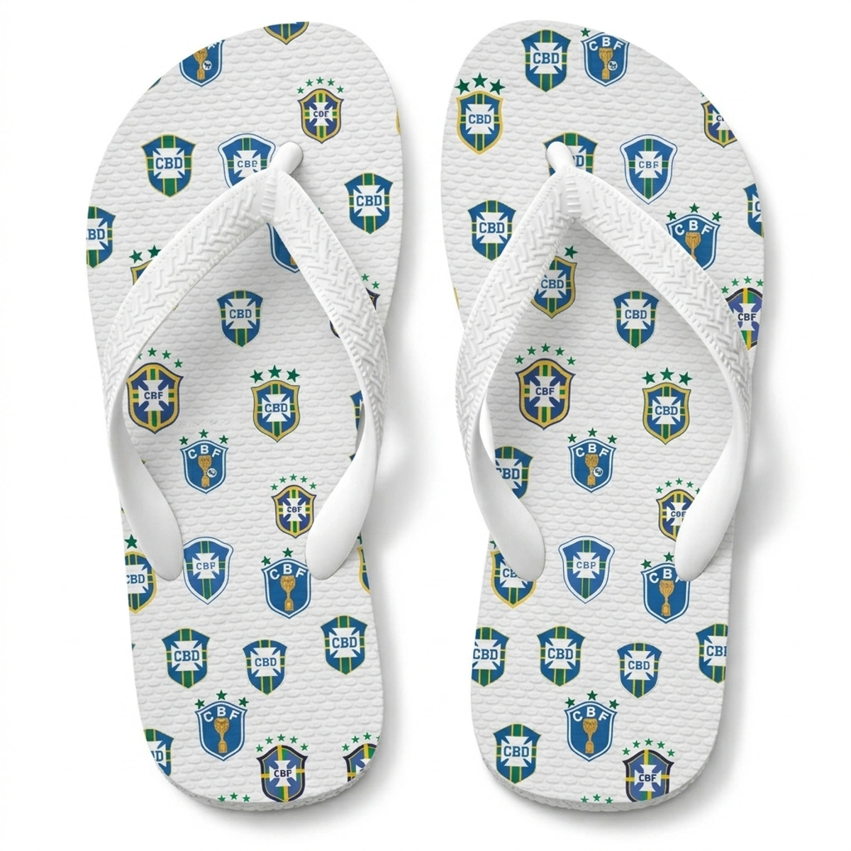 Chinelo Masculino Escudos Seleções Brasil - Imagem 2