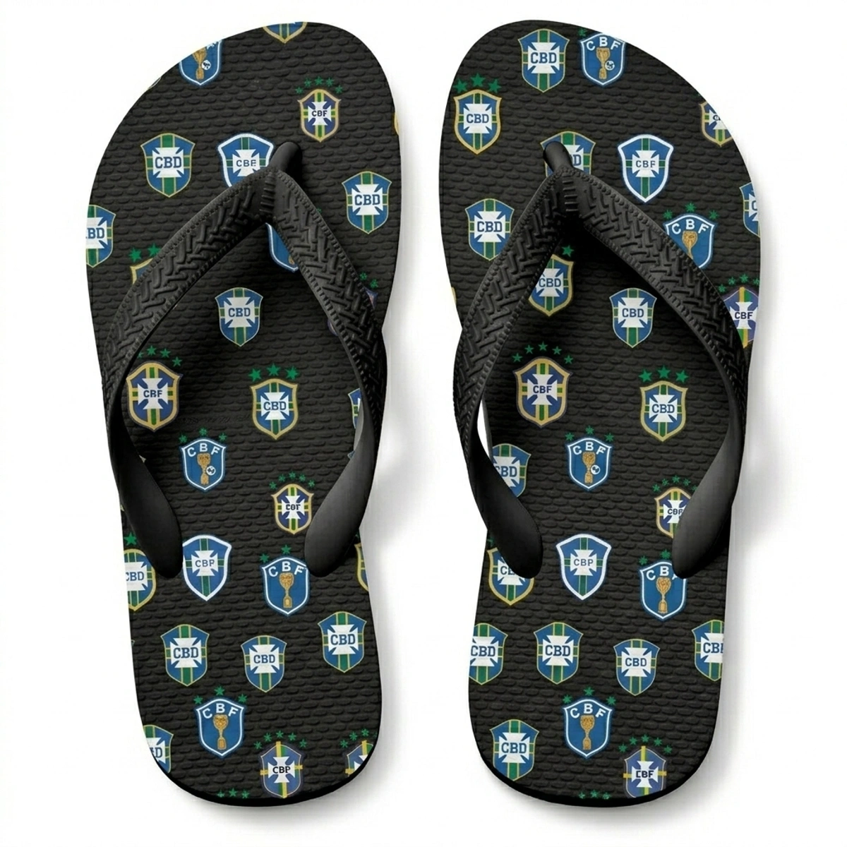 Chinelo Masculino Seleção Brasil Varias Estampas - Imagem 40