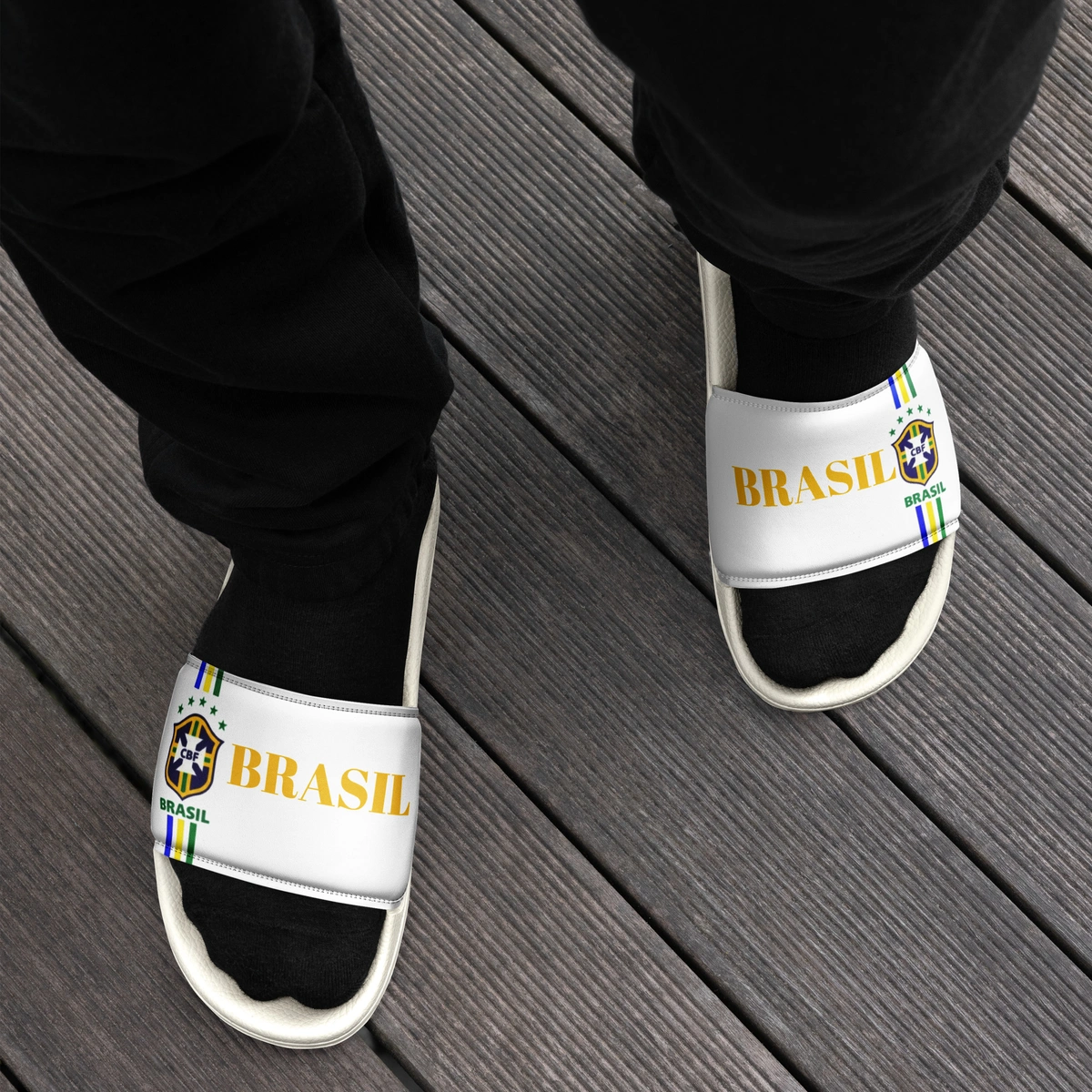 Chinelo Slide Brasil CBF Clássico - Imagem 5