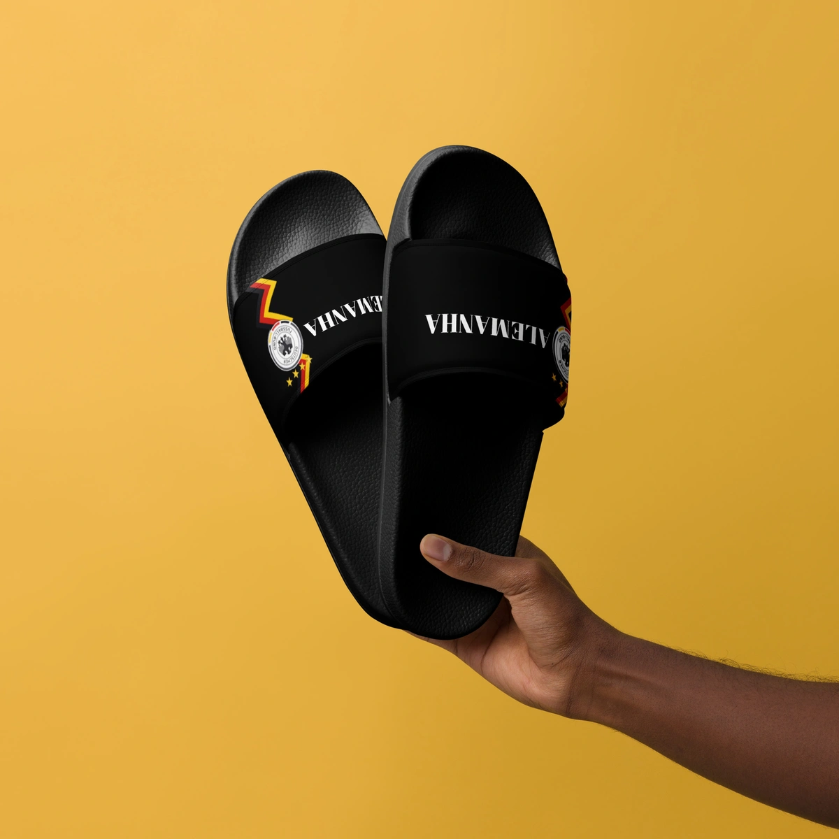 Chinelo Slide Masculino Seleção Alemanha Varias Estampas - Imagem 81