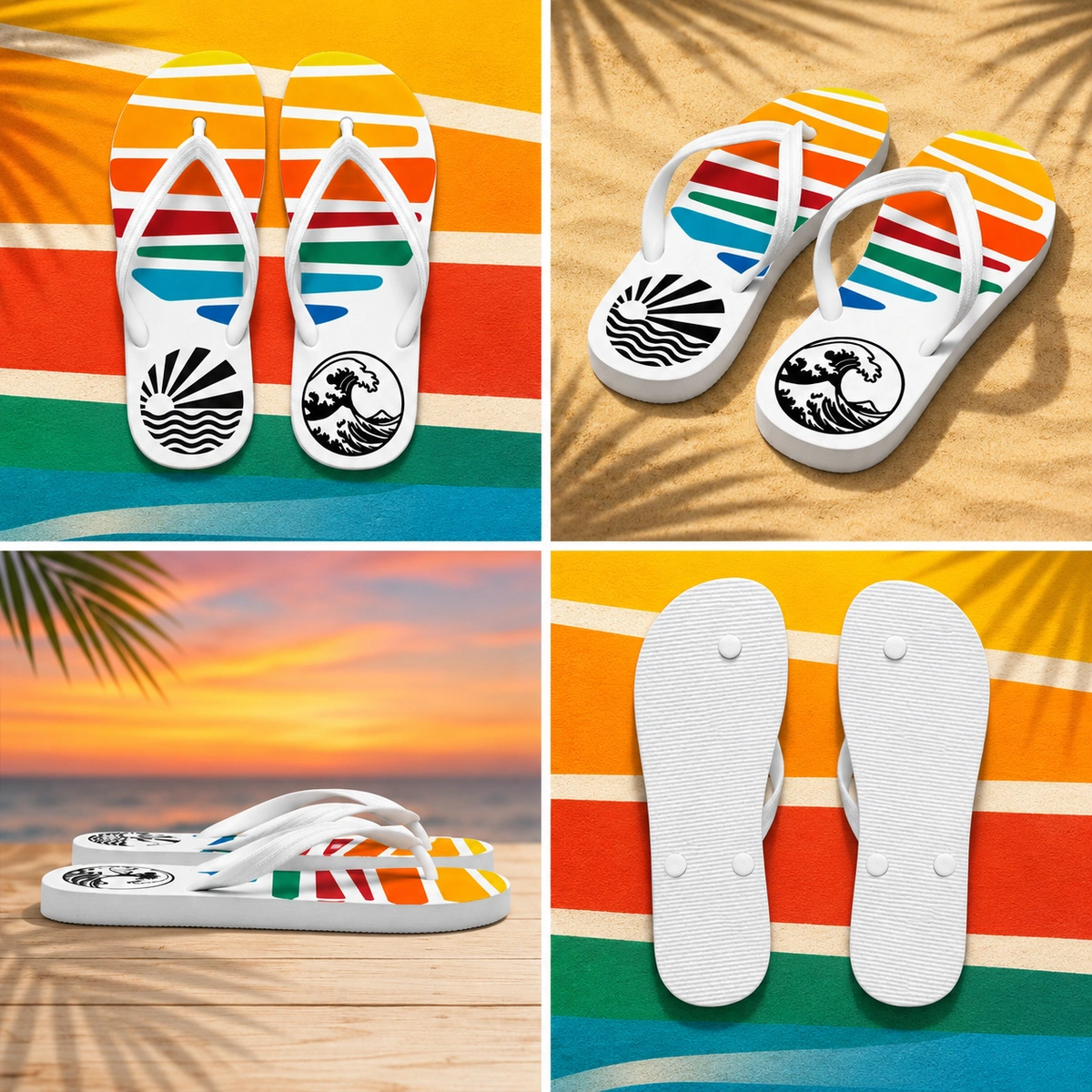Chinelo Masculino Por Do Sol - Imagem 4