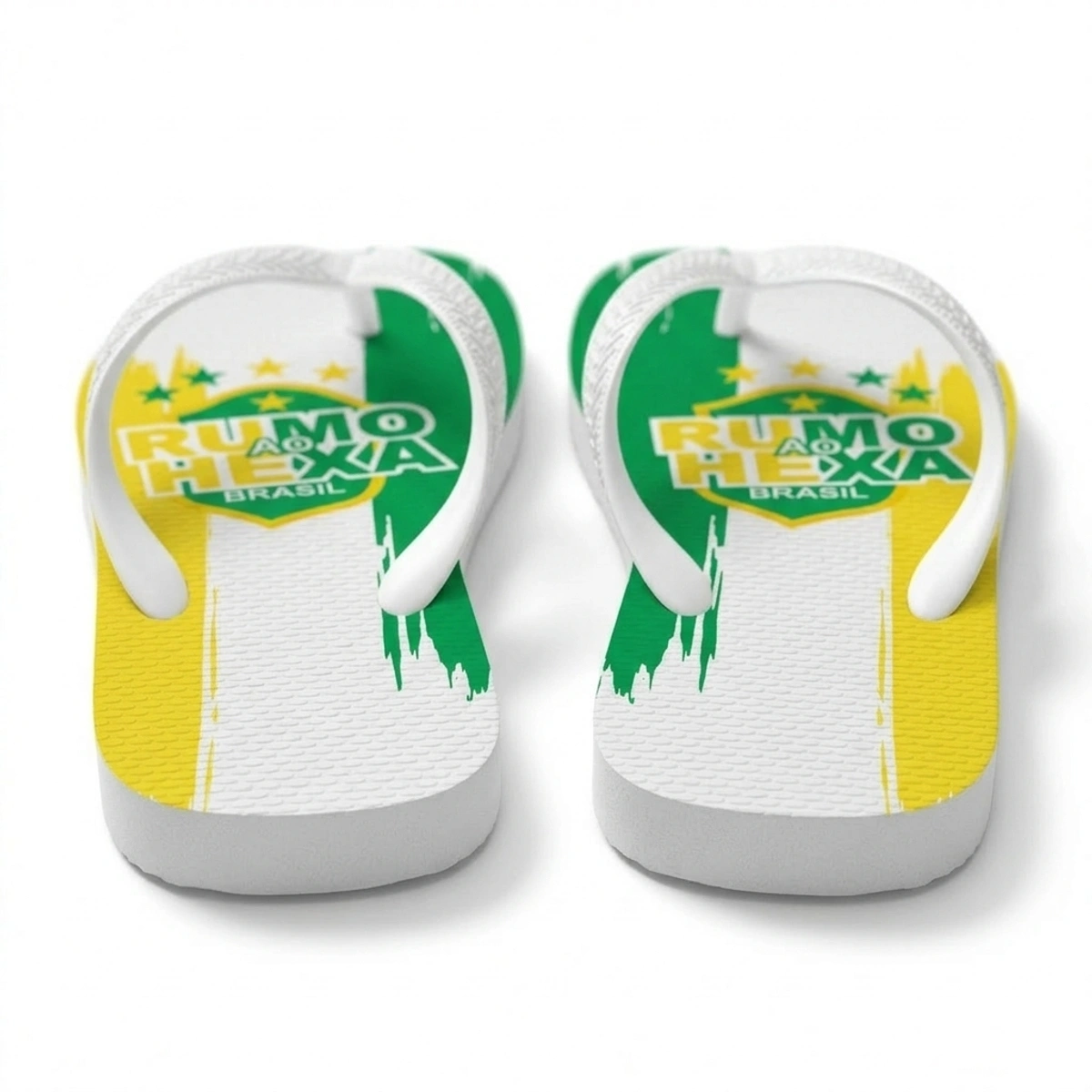 Chinelo Masculino Seleção Brasil Varias Estampas - Imagem 3