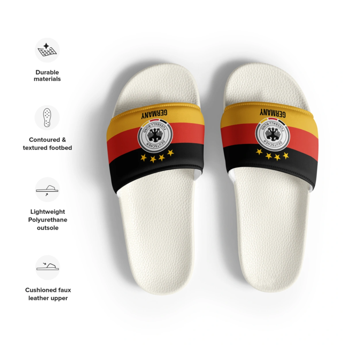 Chinelo Slide Masculino Seleção Alemanha Varias Estampas - Imagem 21