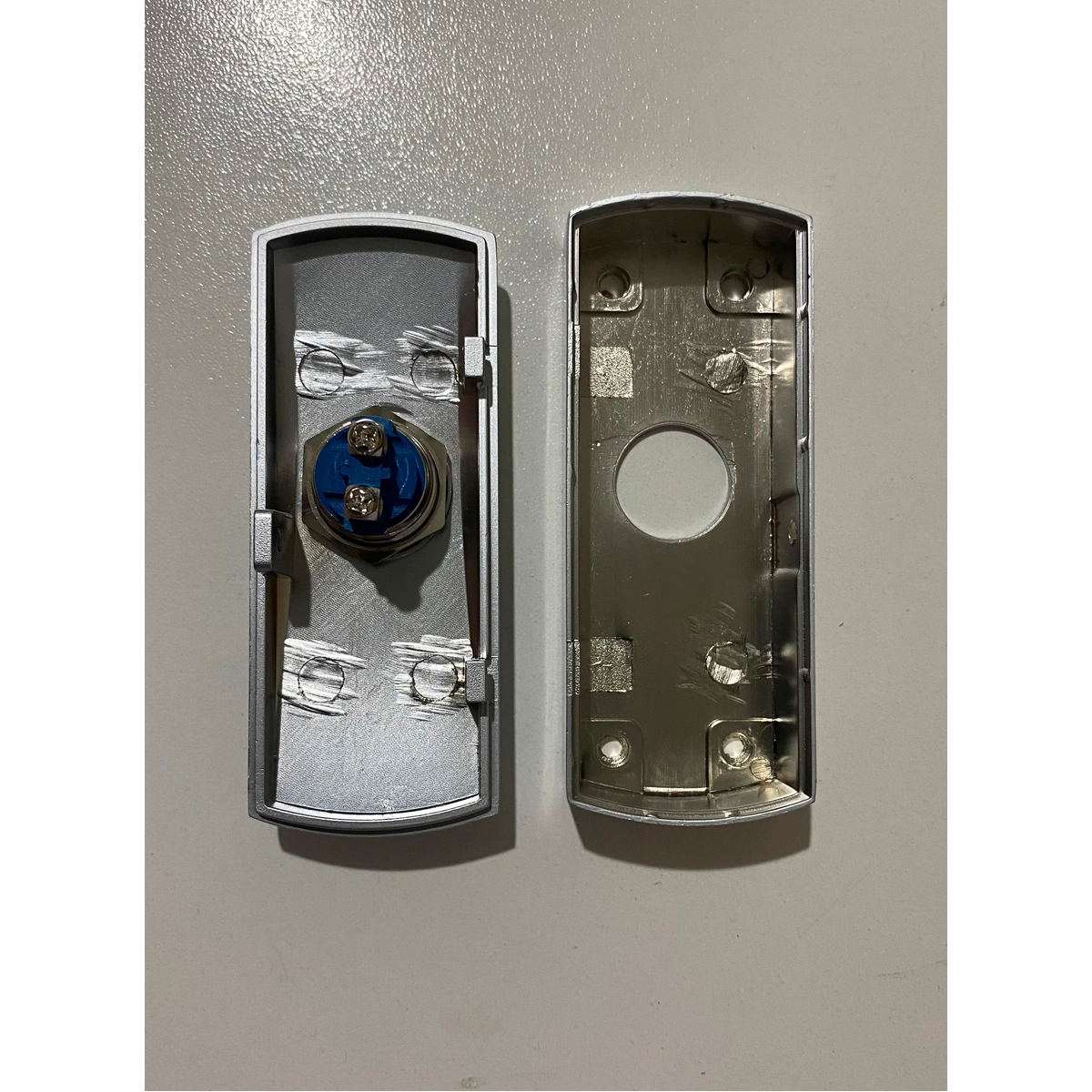 Botoeira Sobrepor Inox Contato Seco N.A. Tipo campainha - Imagem 6