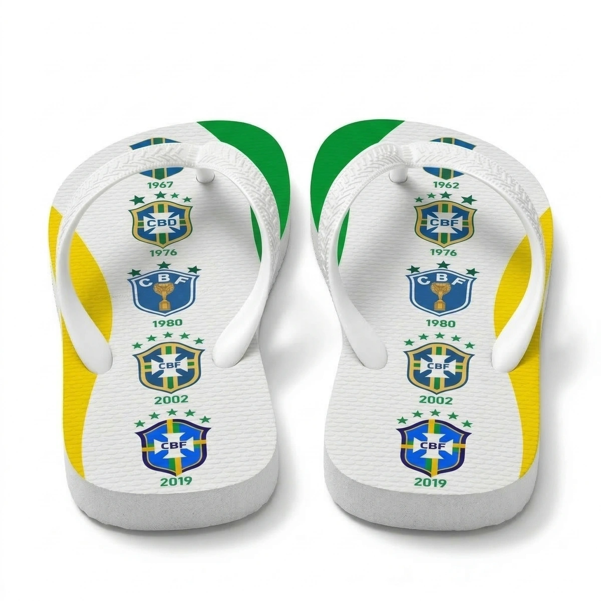 Chinelo Masculino Seleção Brasil Varias Estampas - Imagem 21