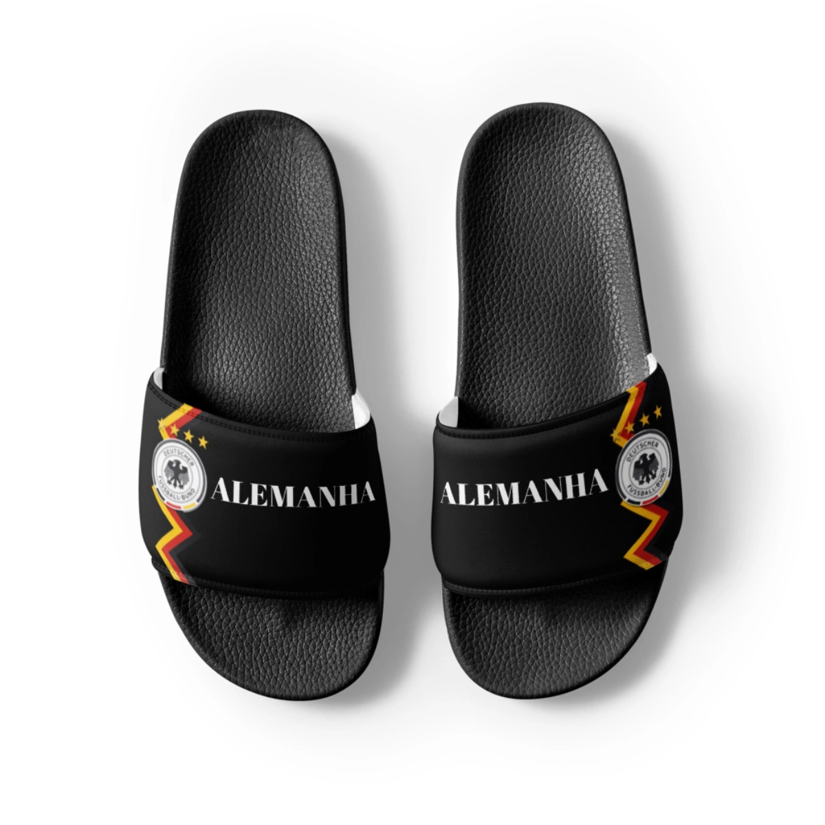 Chinelo Slide Masculino Seleção Alemanha Varias Estampas - Imagem 76
