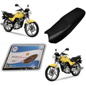 Capa De Banco Suzuki Yes 125 2004 Á 2014 Preta Modelo Origi