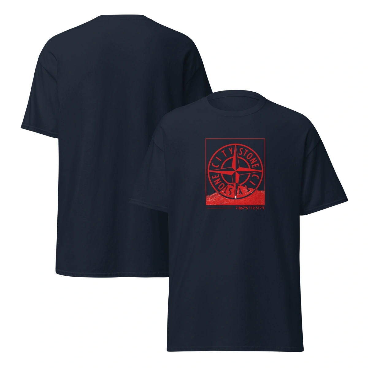 Camiseta Masculina Stone Island Red Edition - Imagem 11