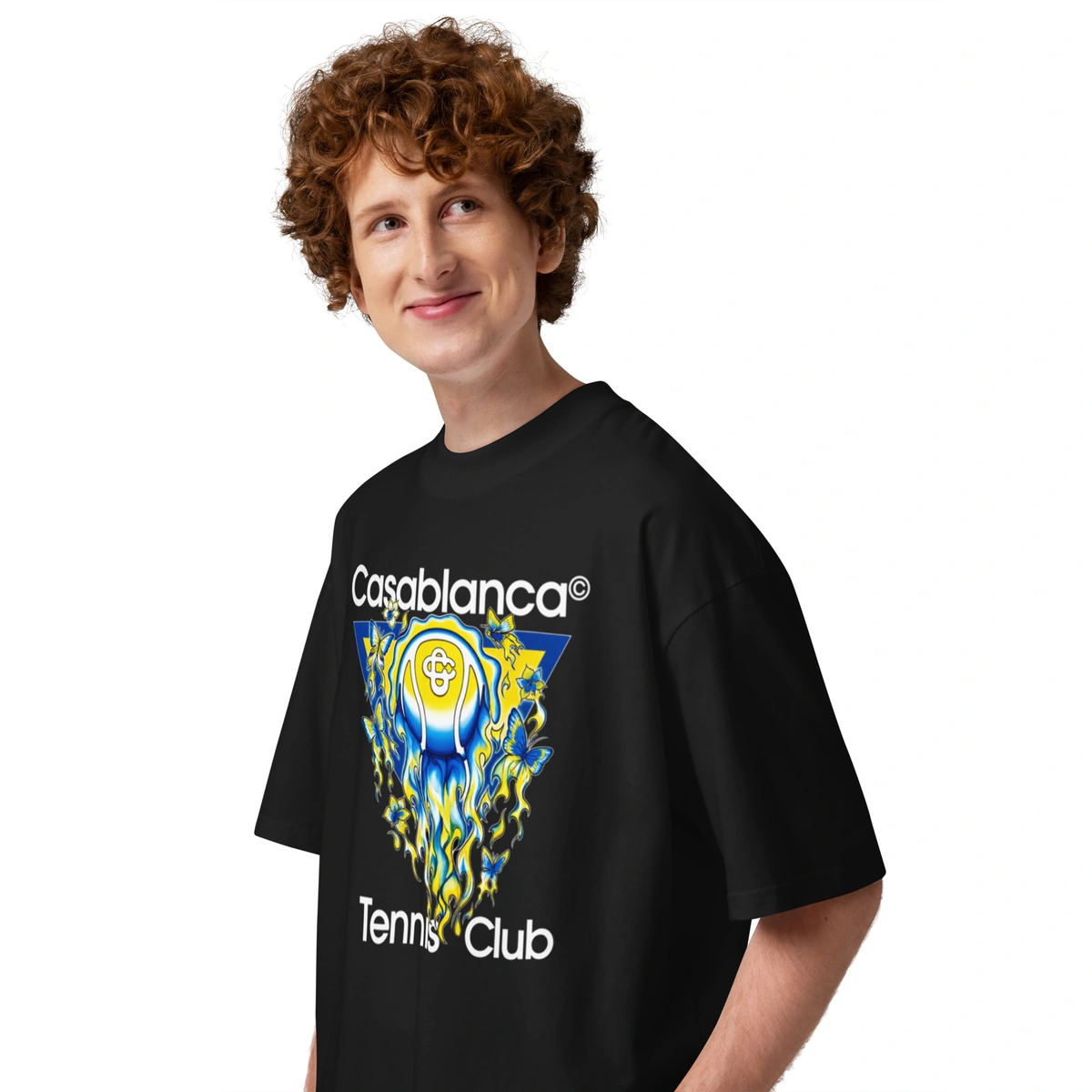 Camiseta Masculina Oversized Casa Blanca Tennis Club - Imagem 5