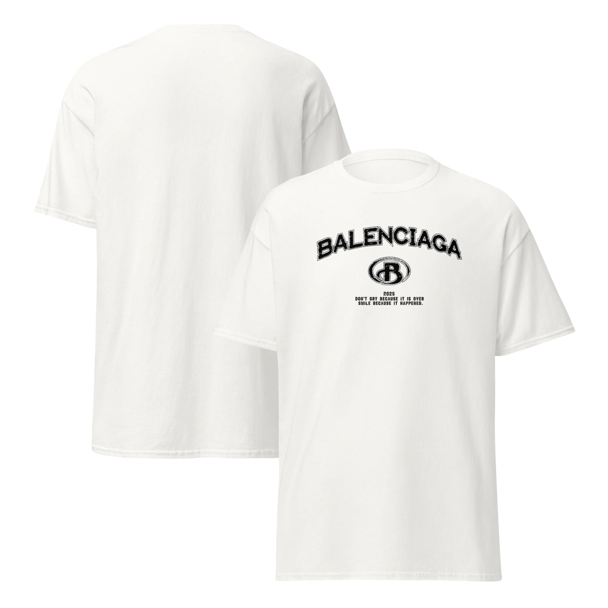 Camiseta Masculina Balenciaga Vintage Paris - Imagem 29