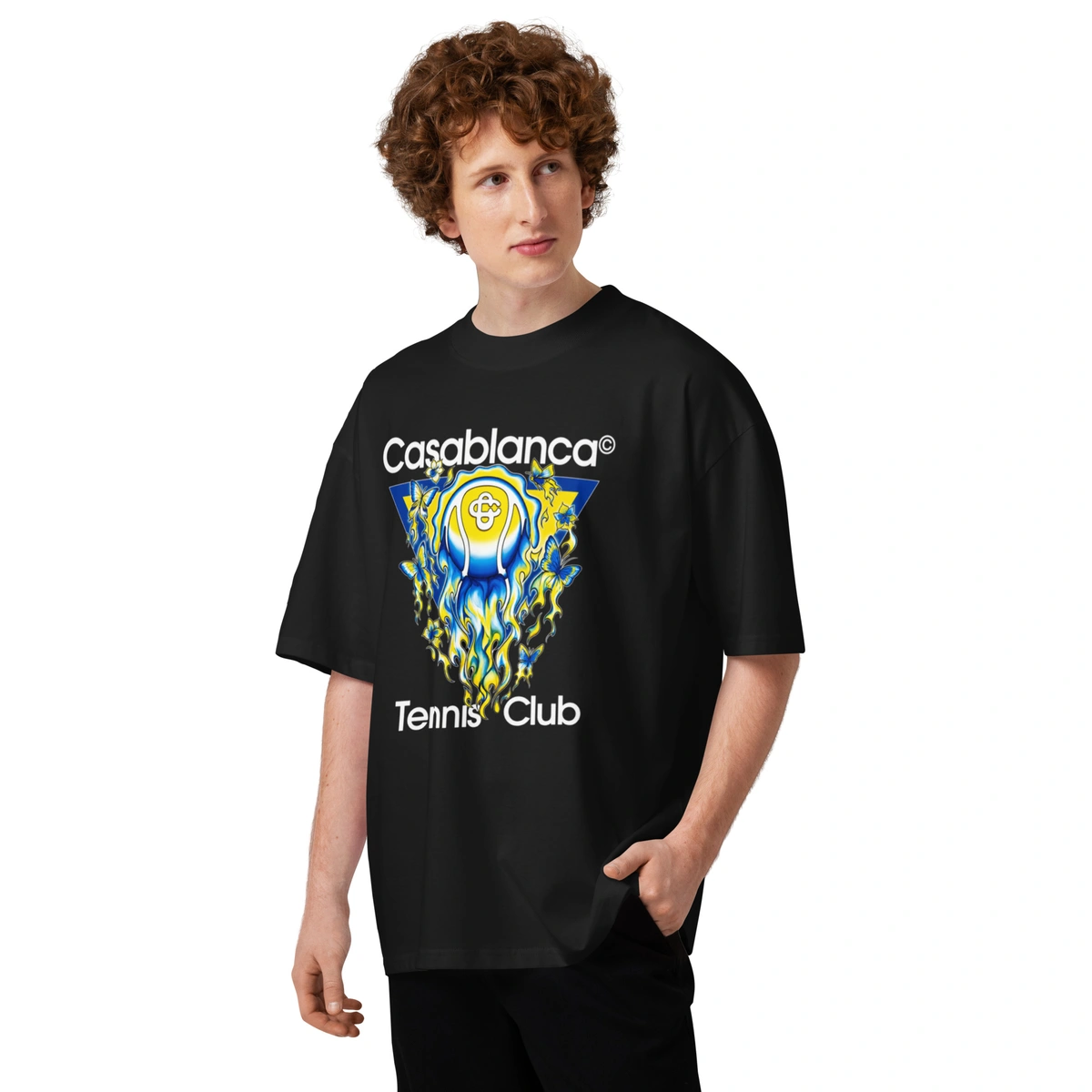 Camiseta Masculina Oversized Casa Blanca Tennis Club - Imagem 3
