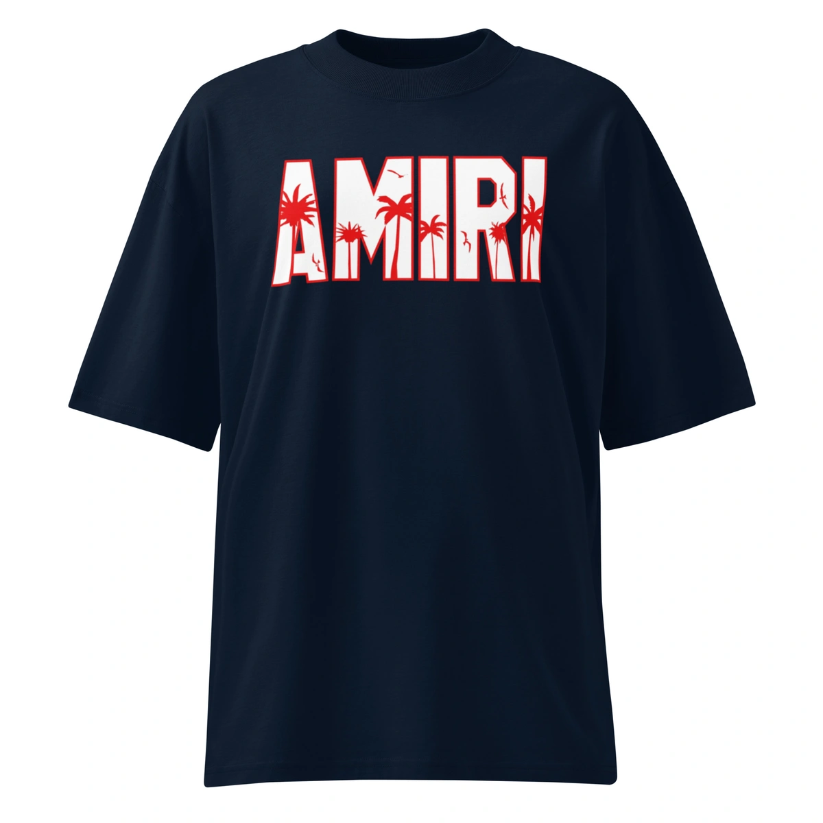 Camiseta Masculina Oversized Amiri Sunset - Imagem 16