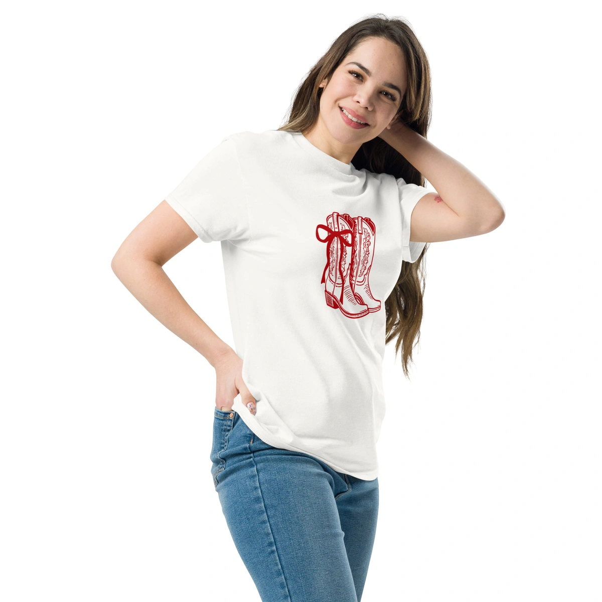 Camisa Feminina Baby Look Laço Country - Imagem 6