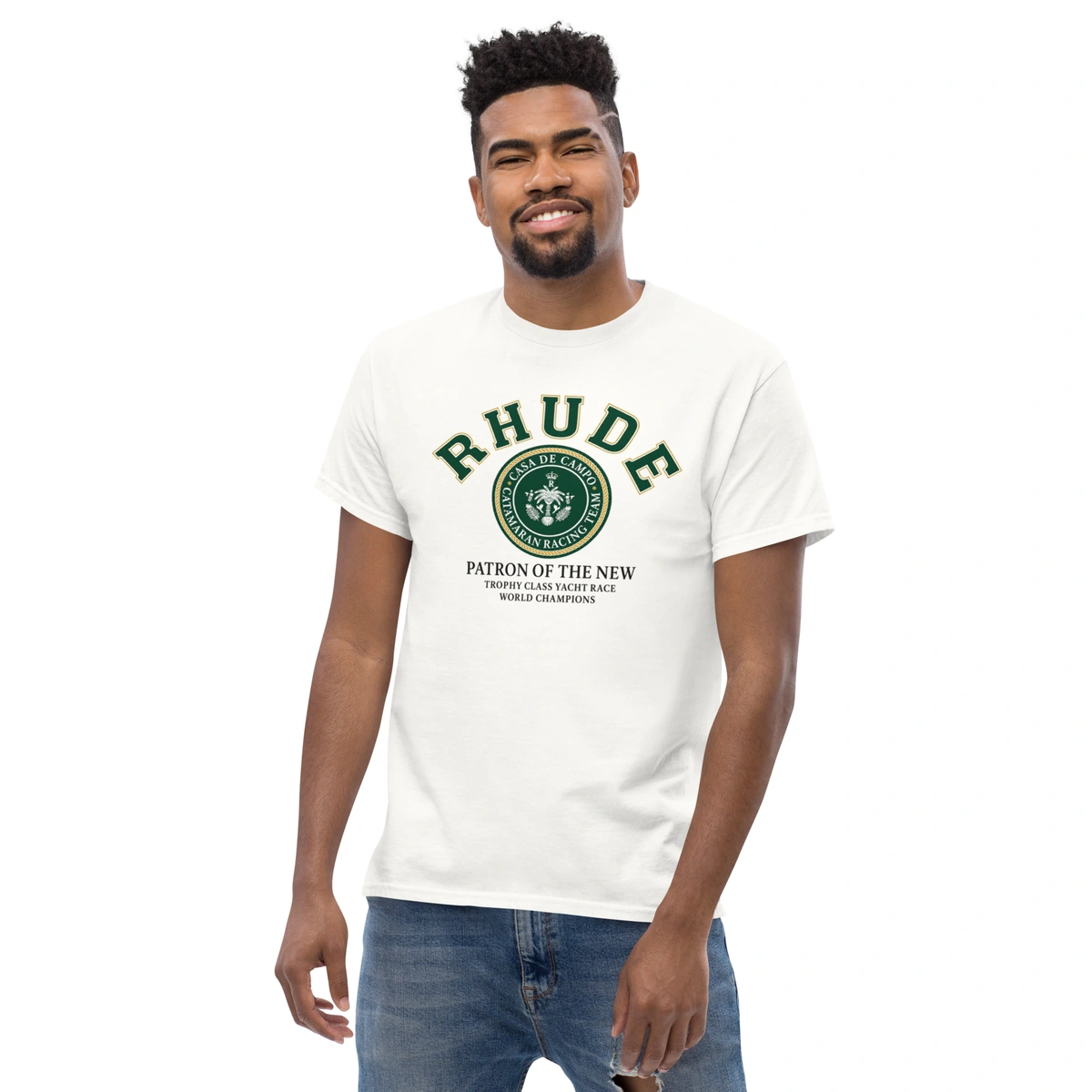 Camiseta Masculina Rhude Champion - Imagem 3