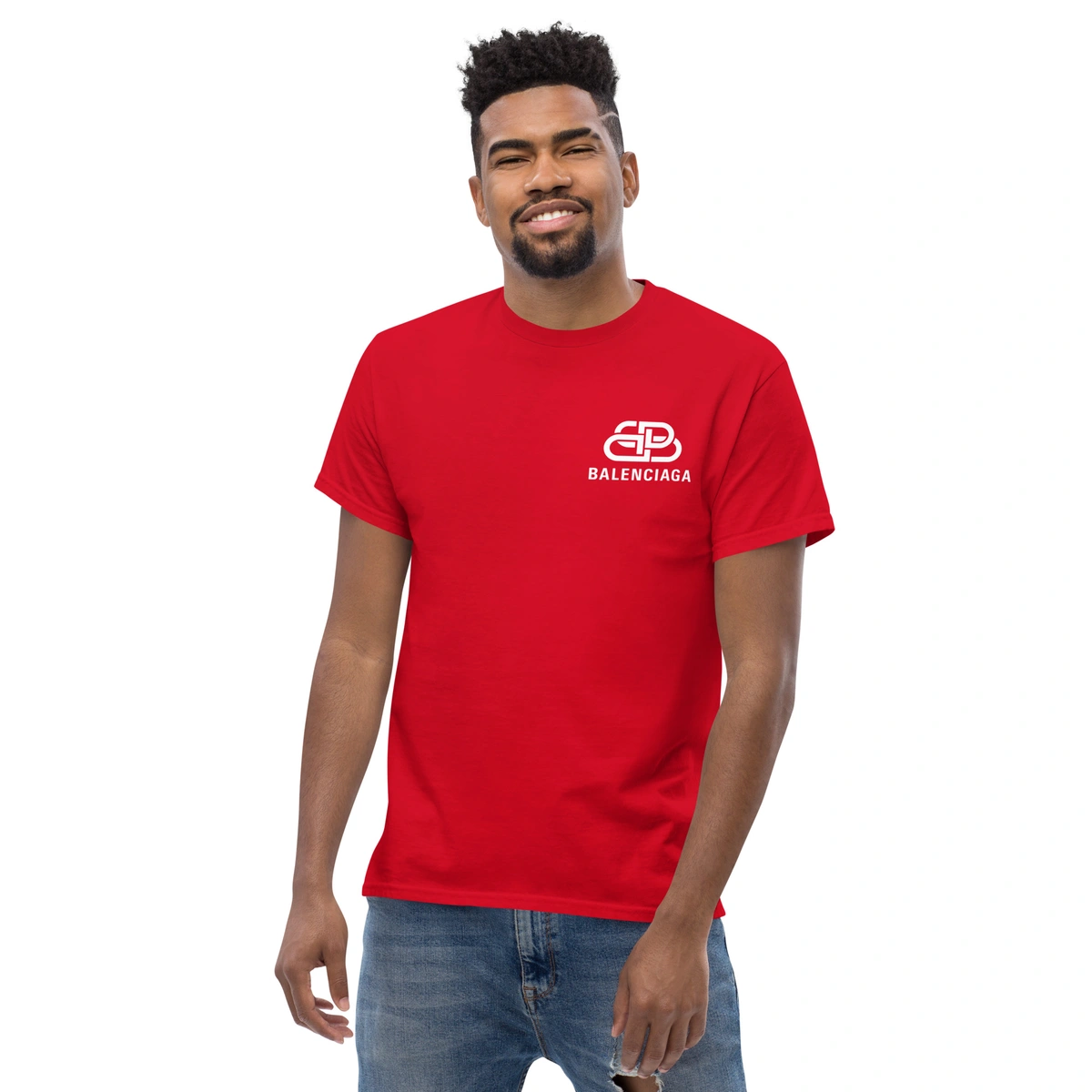 Camiseta Masculina Balenciaga Clássico - Imagem 21