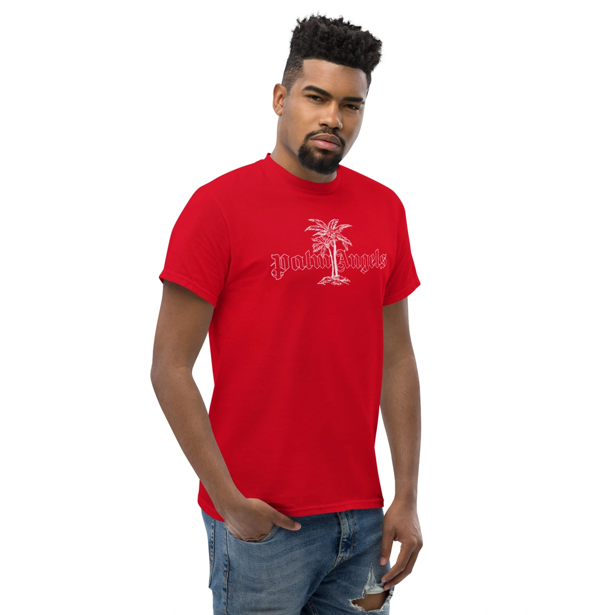 Camiseta Masculina Palm Angels California - Imagem 30