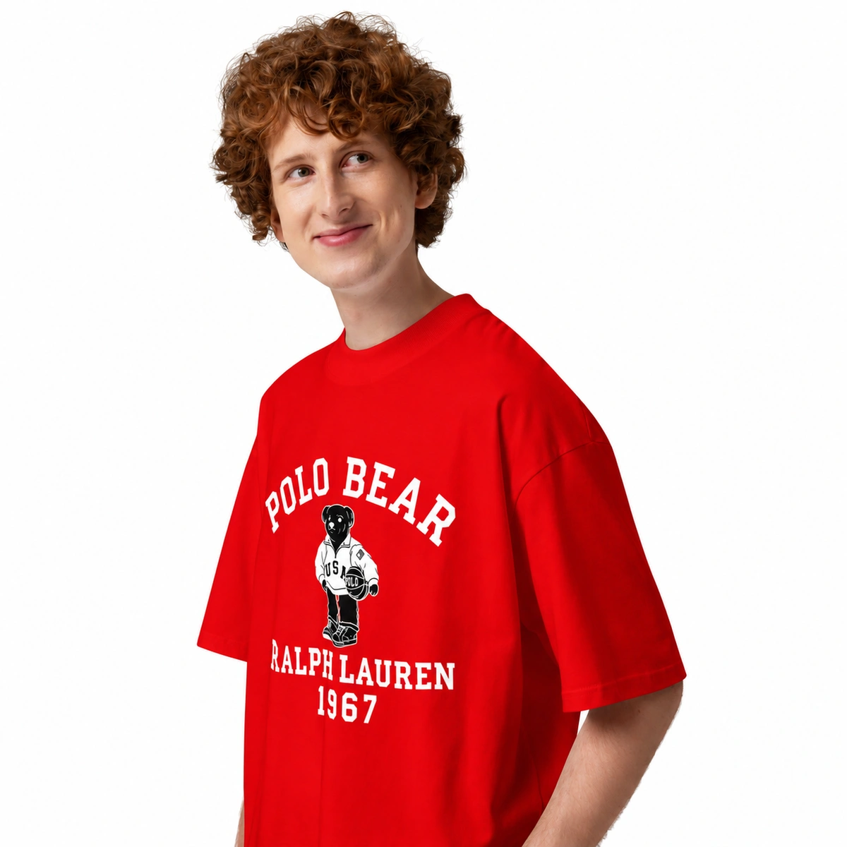 Camiseta Masculina Oversized Polo Bear Ralph Lauren - Imagem 15
