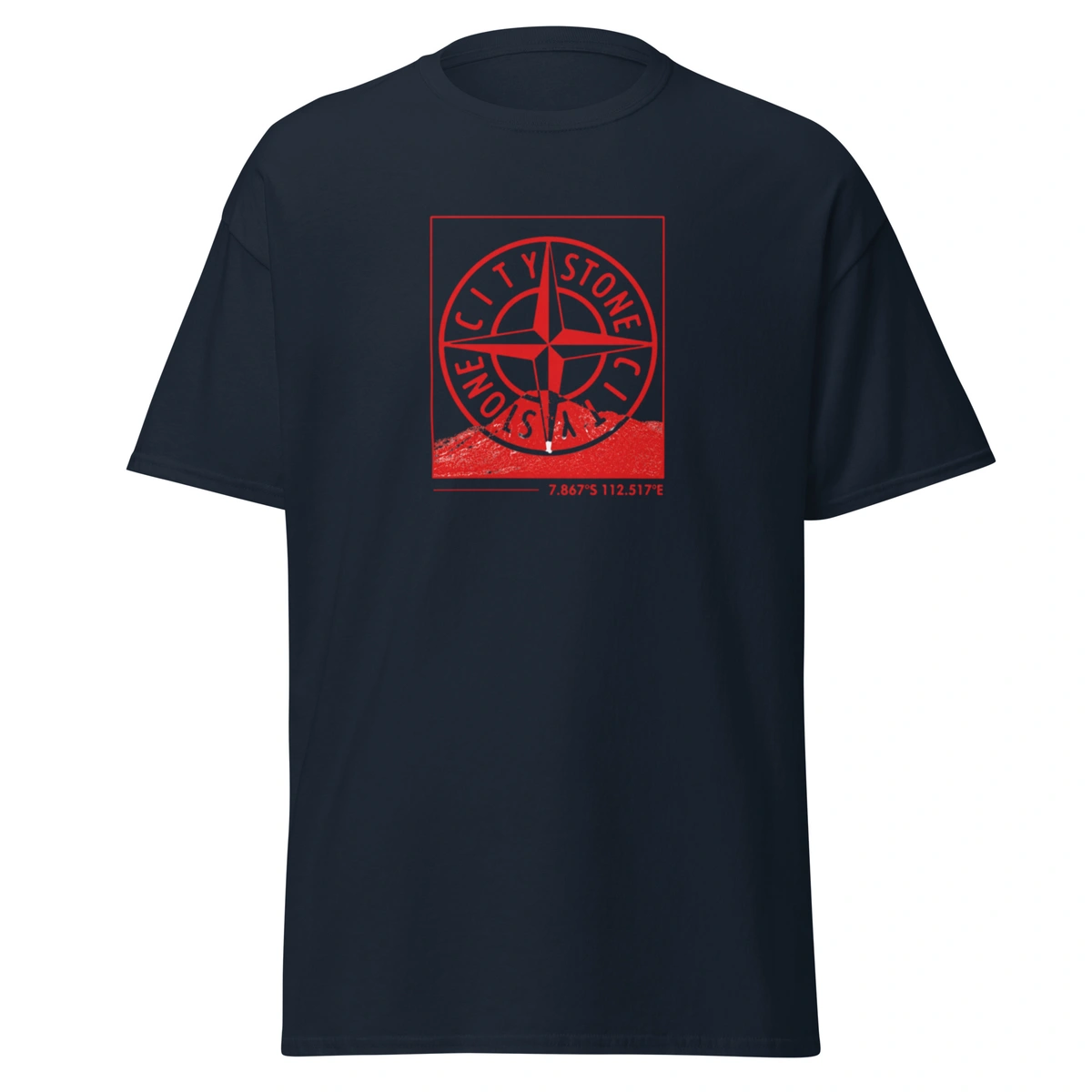 Camiseta Masculina Stone Island Red Edition - Imagem 7