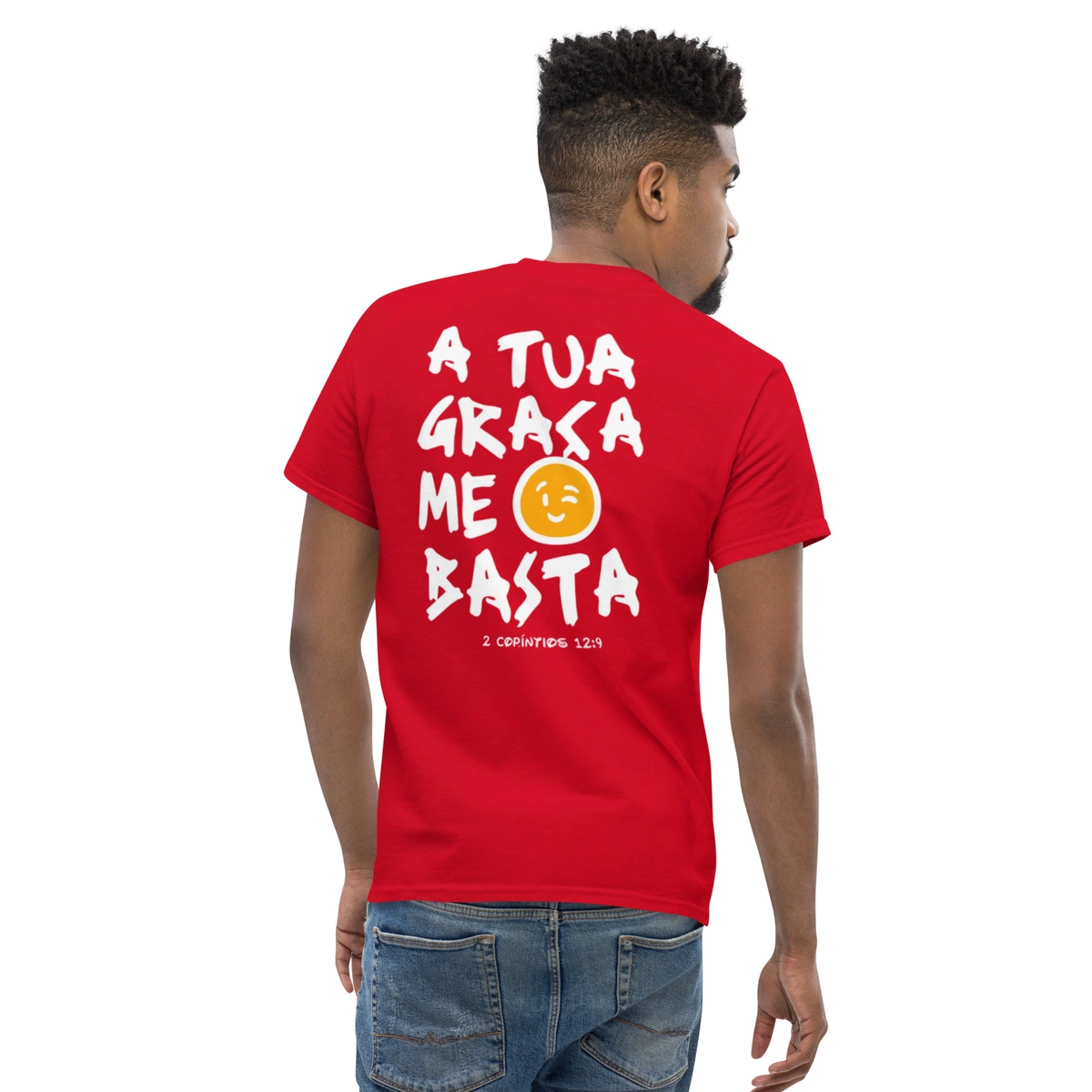 Camiseta Masculina Cristã A Tua Graça Me Basta - Imagem 23