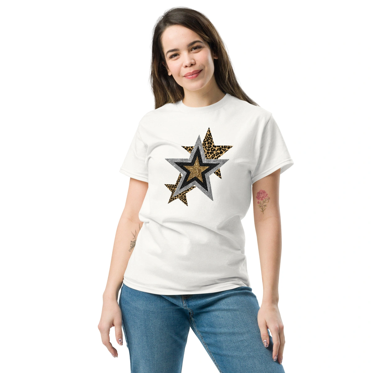 Camisa Feminina Baby Look Star Savege - Imagem 3