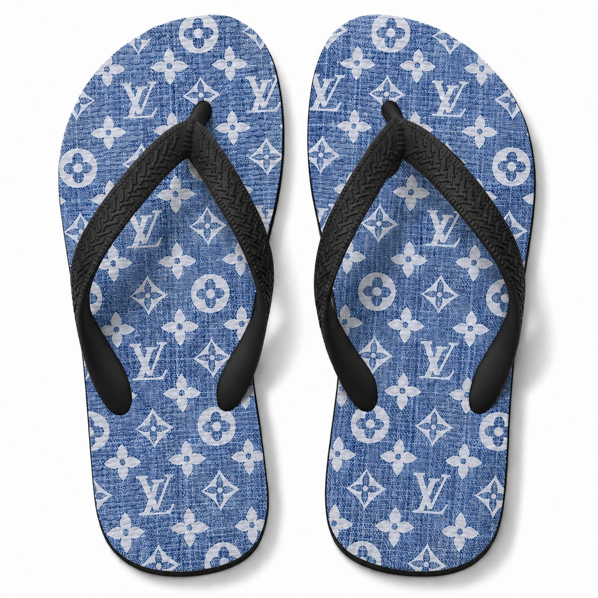 Chinelo Feminino LV Jeans - Imagem 4