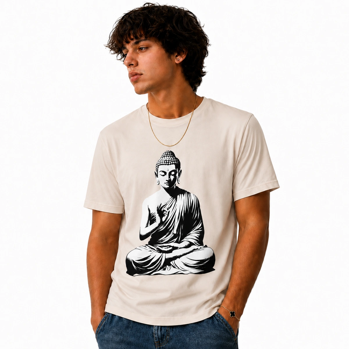 Camiseta Masculina Buddha Zen - Imagem 30