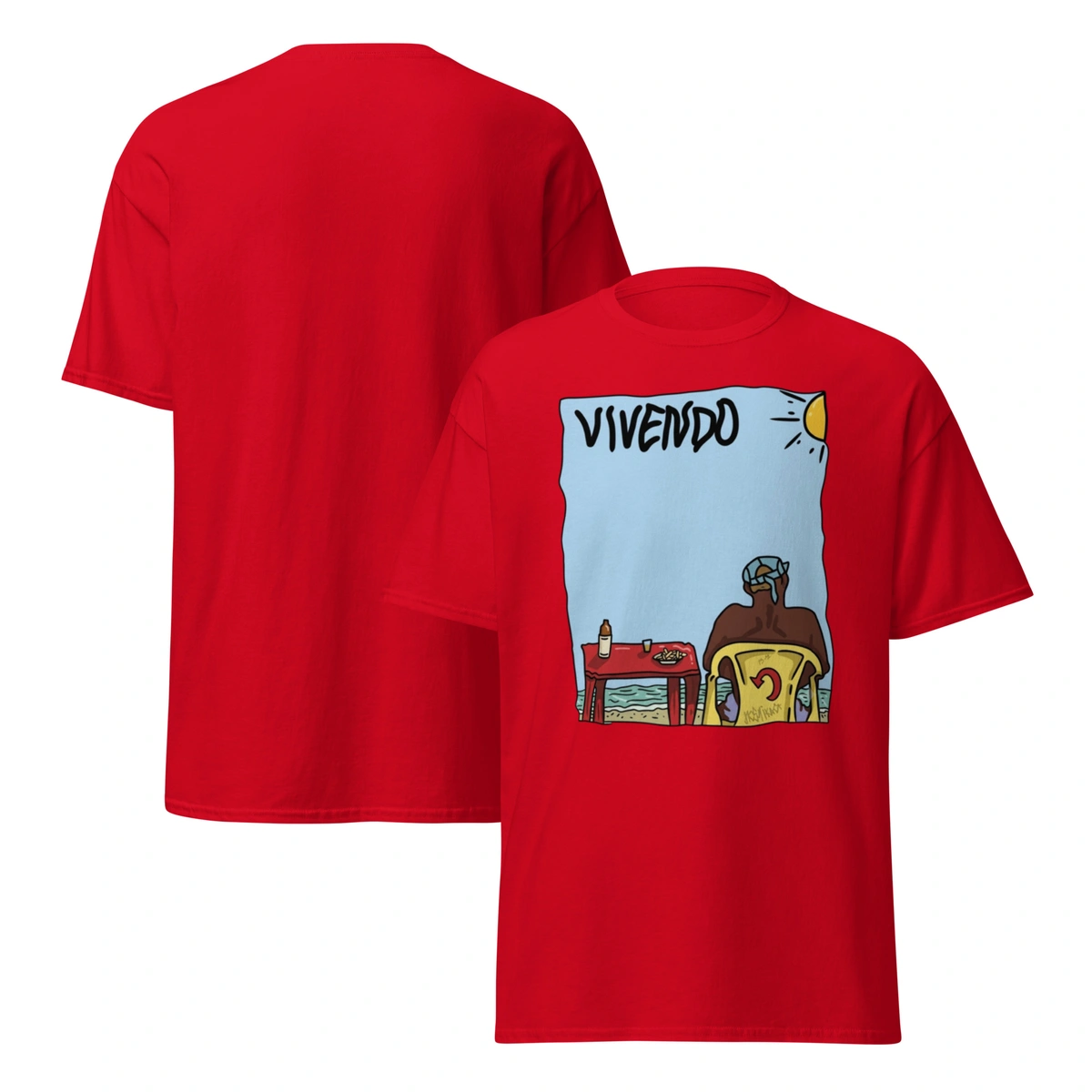 Camiseta Masculina Vivendo Verão - Imagem 9