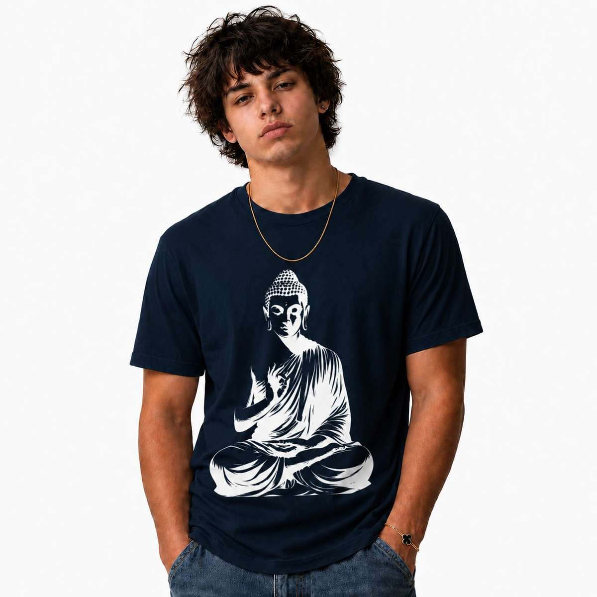 Camiseta Masculina Buddha Zen - Imagem 9