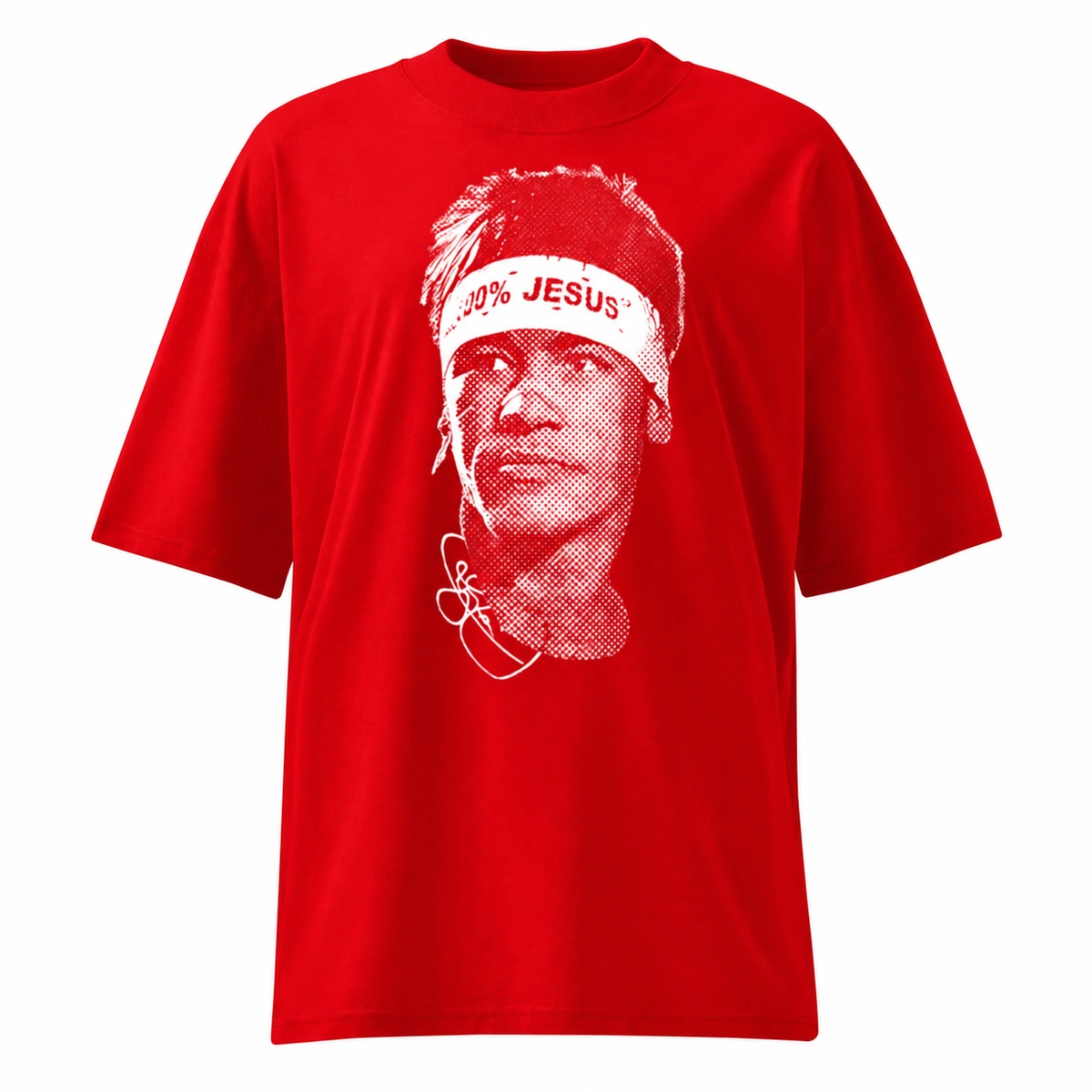 Camiseta Masculina Oversized Neymar 100% Jesus - Imagem 11