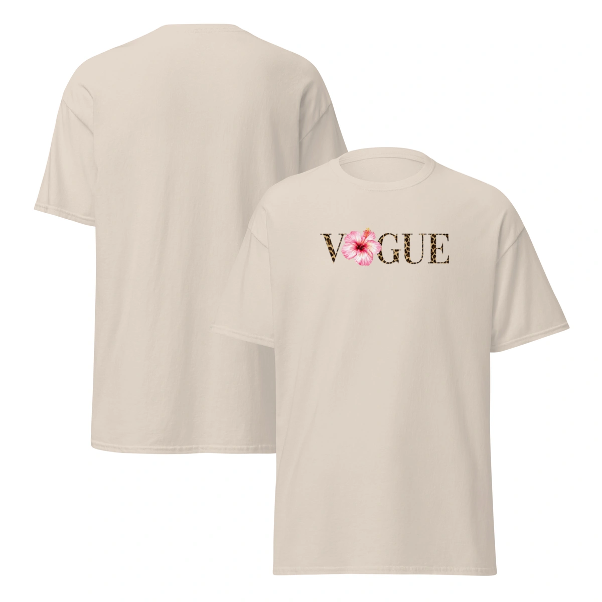 Camisa Feminina Baby Look Vogue Tropical - Imagem 17