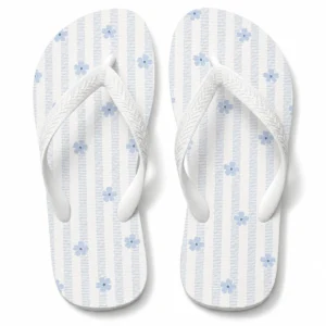 Chinelo Feminino Azul Delicado