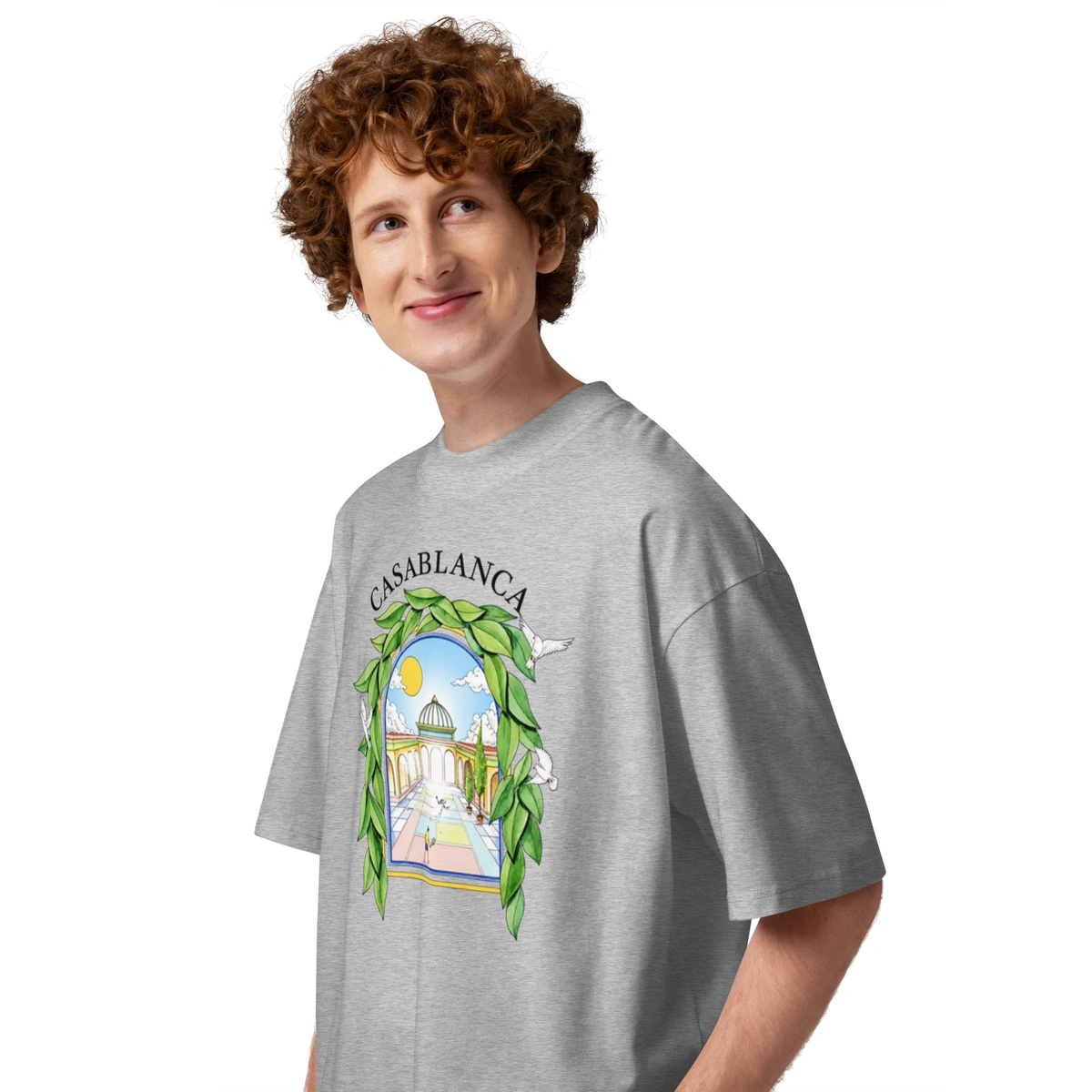 Camiseta Masculina Oversized Casa Blanca Club - Imagem 20