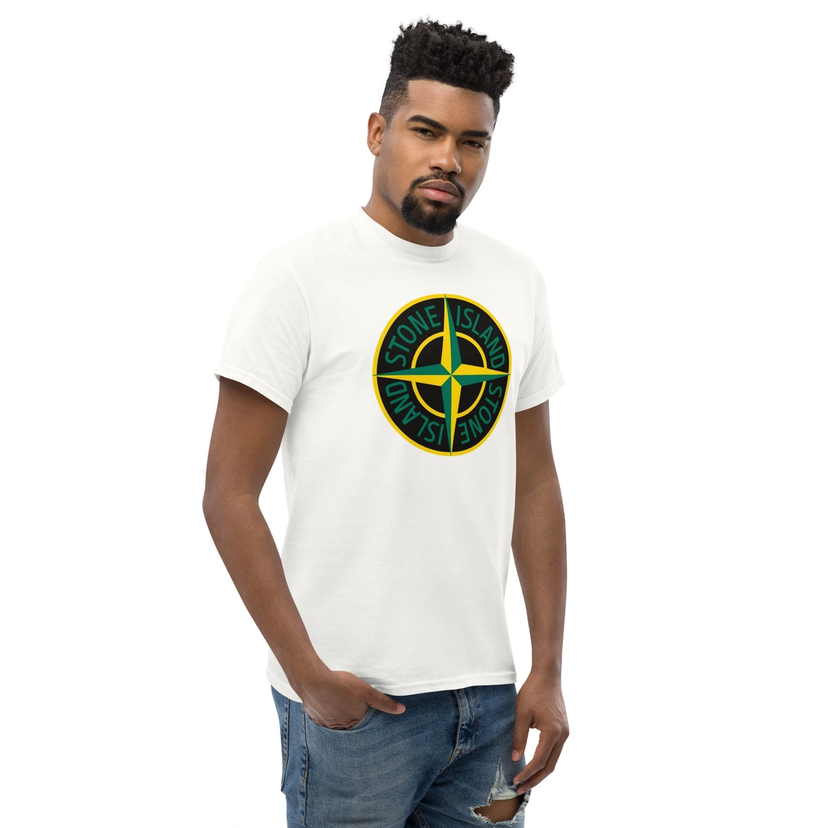 Camiseta Masculina Stone Island Compass - Imagem 30