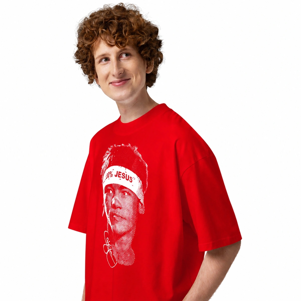 Camiseta Masculina Oversized Neymar 100% Jesus - Imagem 15