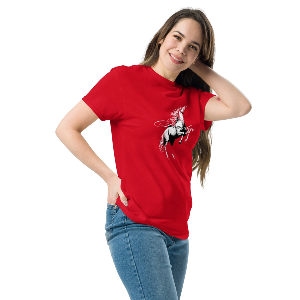 Camisa Feminina Baby Look Freedom Horse - Imagem 18